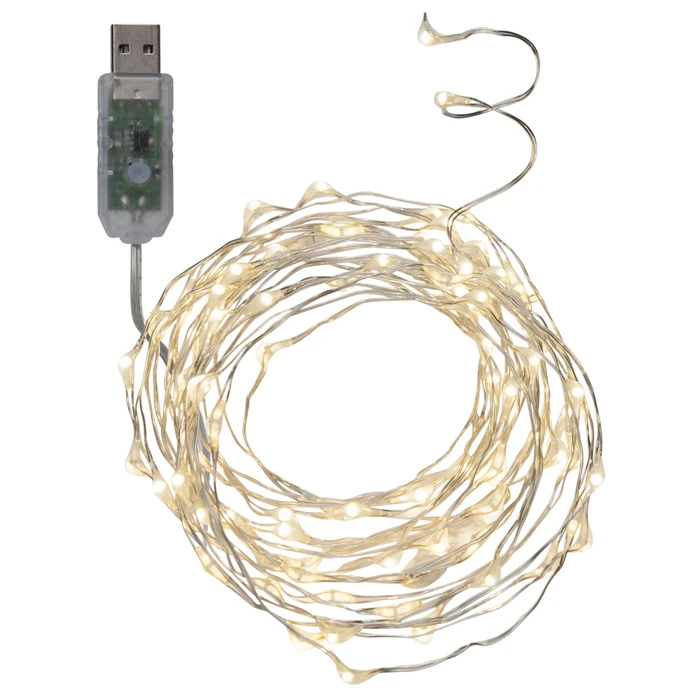 STAR TRADING / USB světelný LED drátek Extra Dew Drop - 5 m