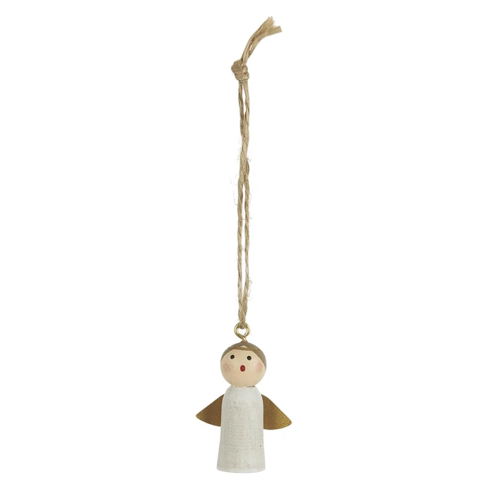 Ib Laursen / Závěsná ozdoba Angel Golden Wings 4 cm