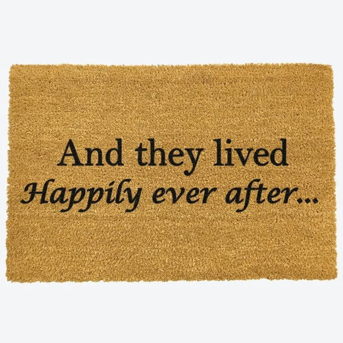 Artsy Doormats / Rohožka Happily Ever After