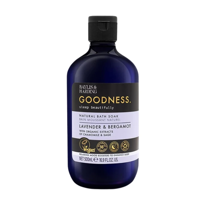 Baylis & Harding / Přírodní pěna do koupele Goodness. Lavender and Bergamot 500 ml