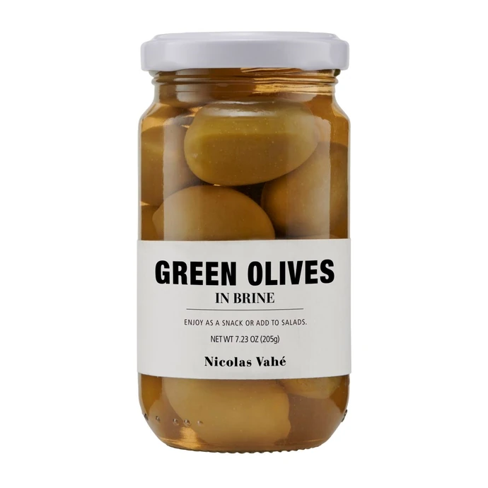 Nicolas Vahé / Zelené olivy v nálevu 205 g