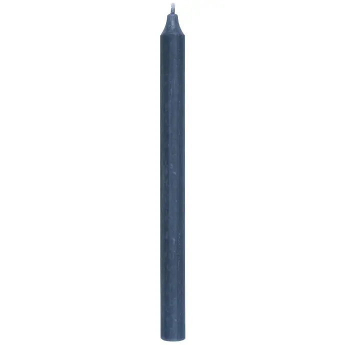 IB LAURSEN / Svíčka Rustic Dusty Blue 29 cm