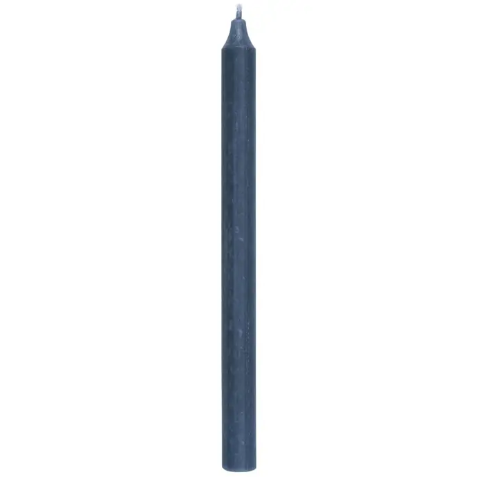 Ib Laursen / Svíčka Rustic Dusty Blue 29 cm