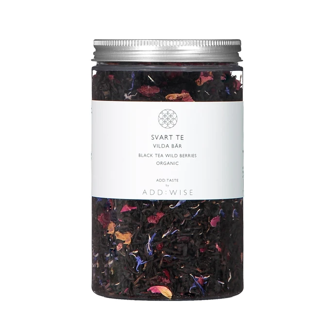 ADD:WISE / BIO čierny čaj s lesnými plodmi a kvety 100 g