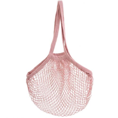 sass & belle / Sieťovaná nákupná taška Pink String
