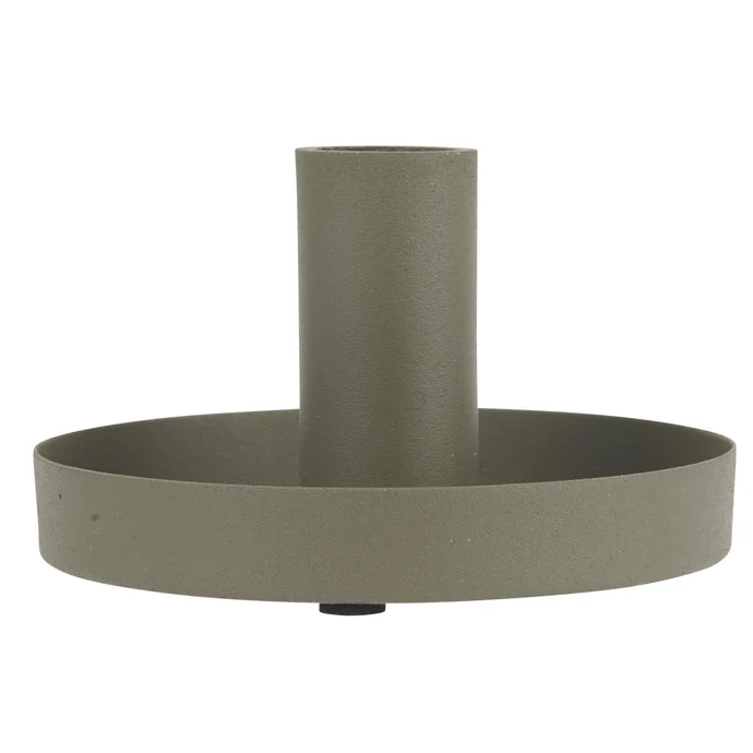 Ib Laursen / Kovový svícen Dusty Green ⌀11cm