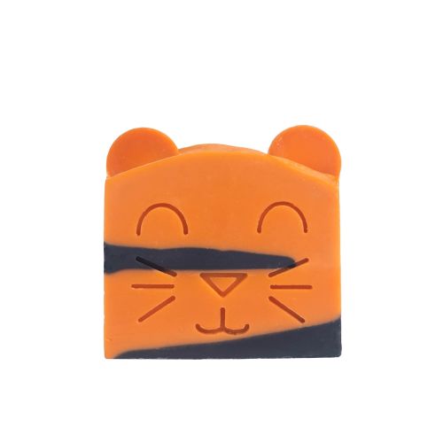 Almara Soap / Přírodní mýdlo pro děti My Happy Tiger - pomeranč