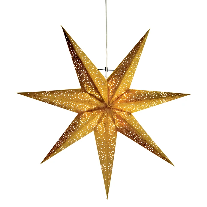STAR TRADING / Závesná lampa Gold Star