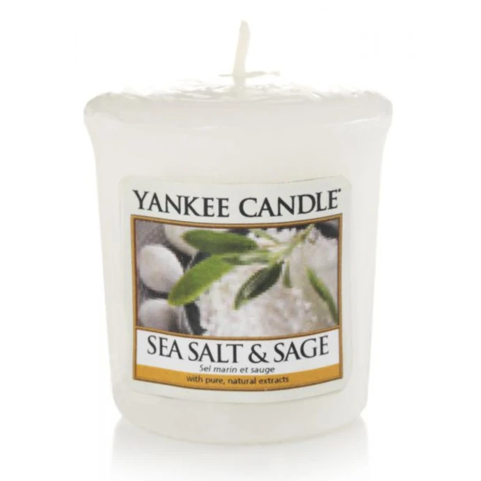 Yankee Candle / Votivní svíčka Yankee Candle - Sea Salt & Sage
