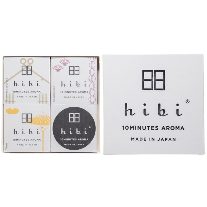 Hibi / Darčeková sada vonných zápaliek Hibi Japanese Scents - set 3 x 8 ks