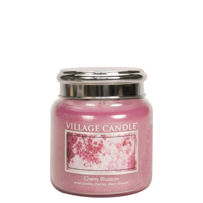 VILLAGE CANDLE / Sviečka Village Candle - Cherry Blossom 389g