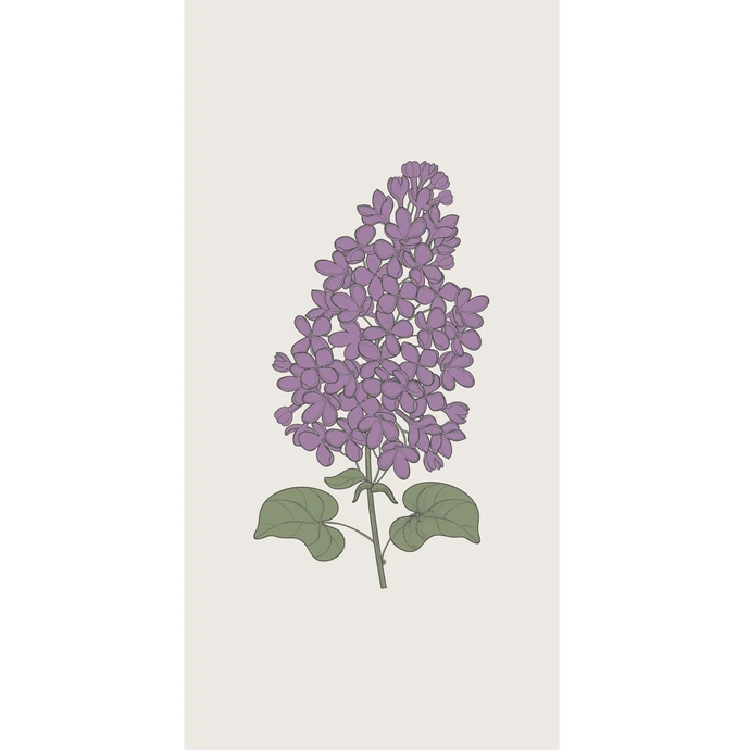 IB LAURSEN / Papírové ubrousky Lilac Flower – 16 ks
