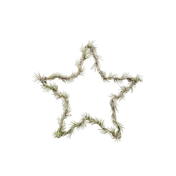 House Doctor / Vánoční LED hvězda Star Nature 25 cm