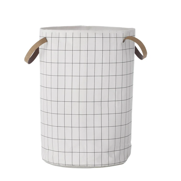 Ferm Living / Textilní koš na prádlo Grid