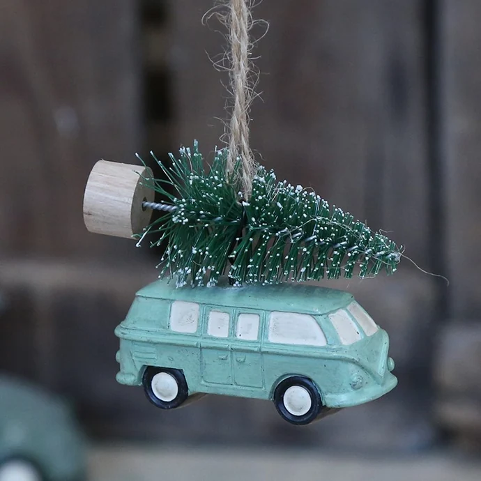 Chic Antique / Vianočná ozdoba Verte Van & Tree