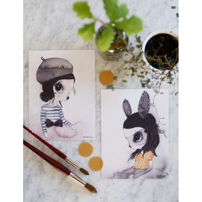 MRS. MIGHETTO / Obrázky MISS LOLA & MISS VIVIENNE - Limited Edition