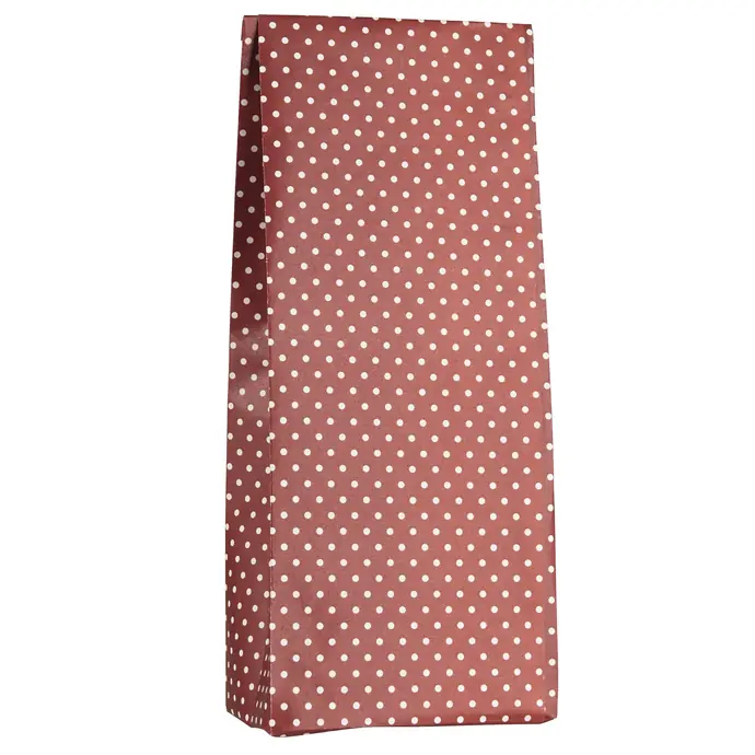 IB LAURSEN / Papierové vrecko Red and Dots 30,5cm