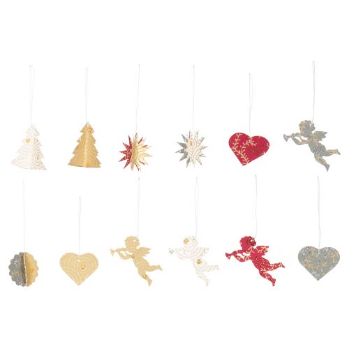 Maileg / Vánoční papírové ozdoby Ornaments
