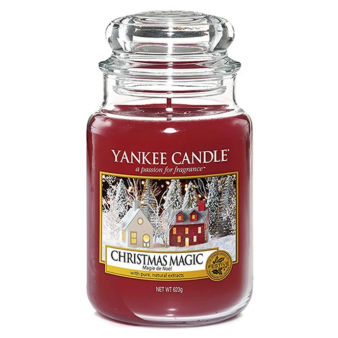Yankee Candle / Sviečka Yankee Candle 623g - Christmas Magic