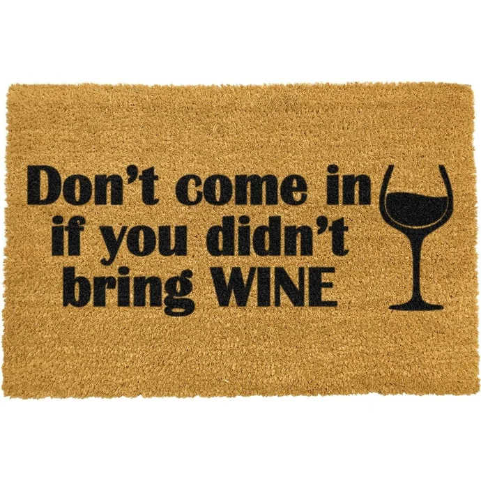 Artsy Doormats / Rohožka Without Wine