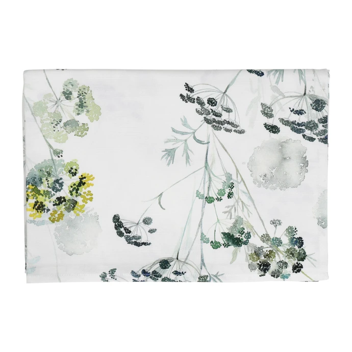CÔTÉ TABLE / Bavlnený obrus Herbier 160 x 160 cm