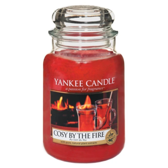 Yankee Candle / Sviečka Yankee Candle 623gr - Cosy By The Fire