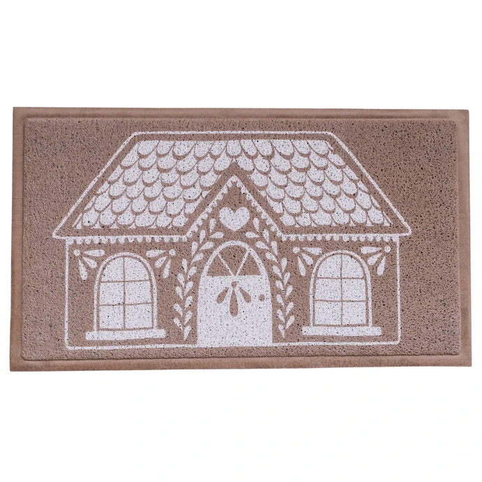 Artsy Doormats / Vianočná rohožka Chalúpka