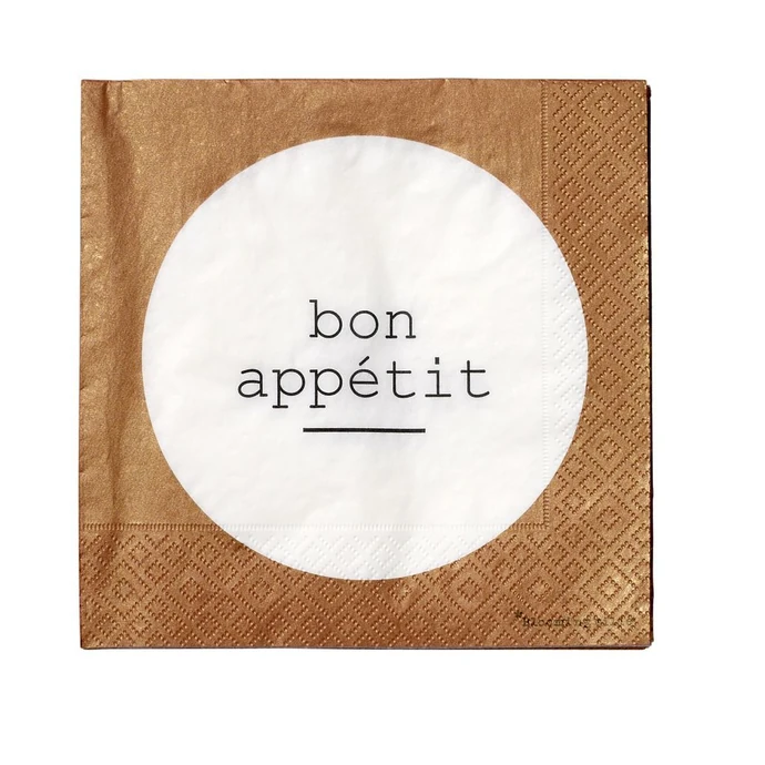 Bloomingville / Papierové obrúsky bon appétit