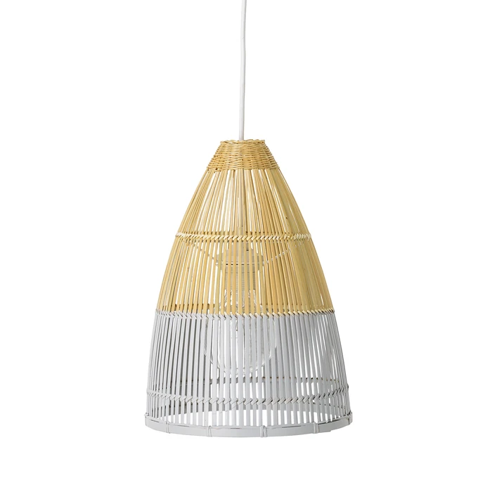 Bloomingville / Závěsná bambusová lampa Nature/Cool grey