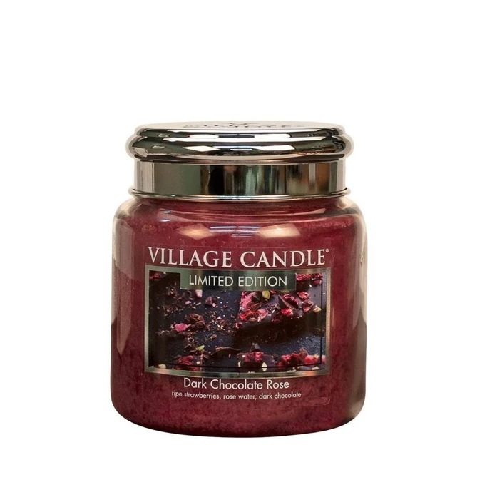 VILLAGE CANDLE / Svíčka Village Candle - Dark Chocolate Rose 92gr