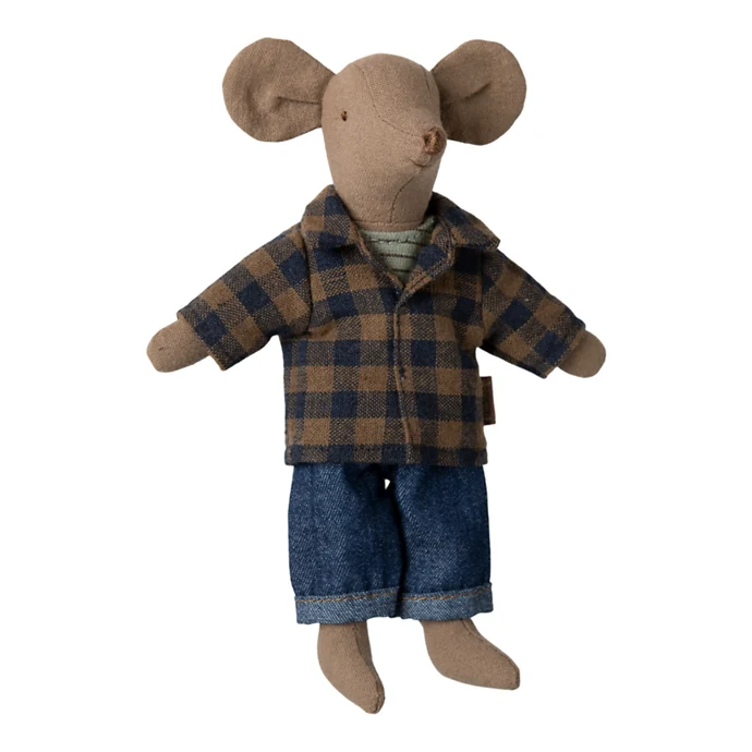 Maileg / Myšák Light Brown Dad Mouse
