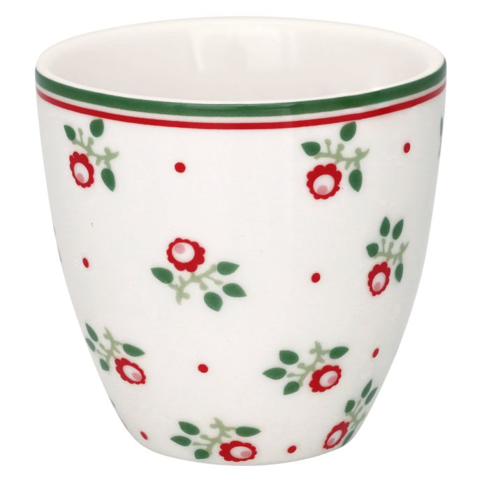 GREEN GATE / Latte cup Abi Petit White 300ml