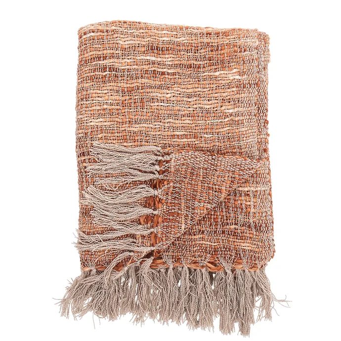 Bloomingville / Prehoz Orange Yarn 170 x 130 cm