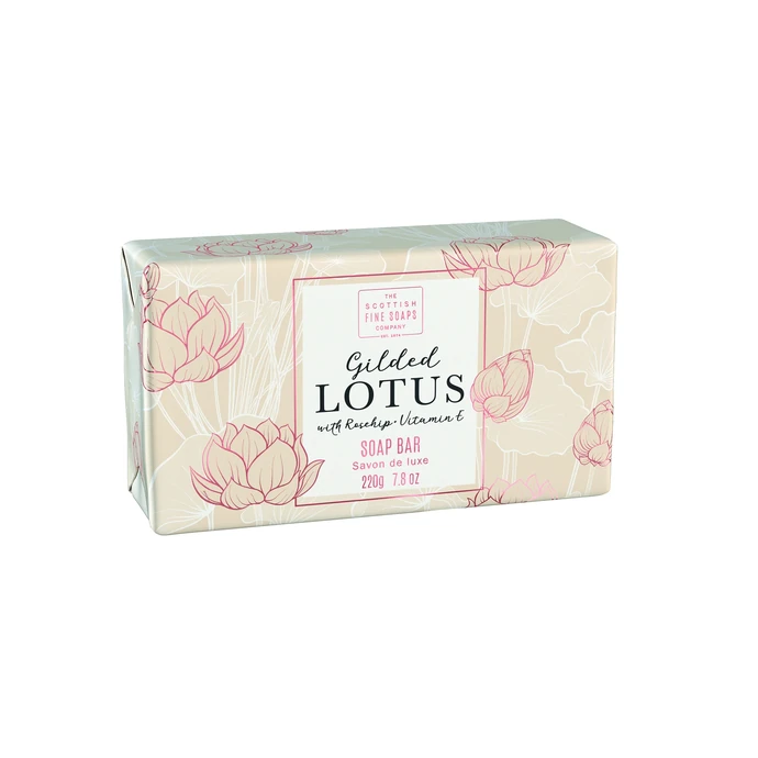 SCOTTISH FINE SOAPS / Luxusní tuhé mýdlo Gilded Lotus 220g