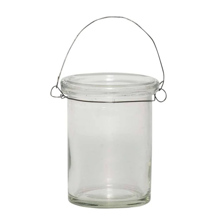 Ib Laursen / Sklenený svietnik Clear Hang