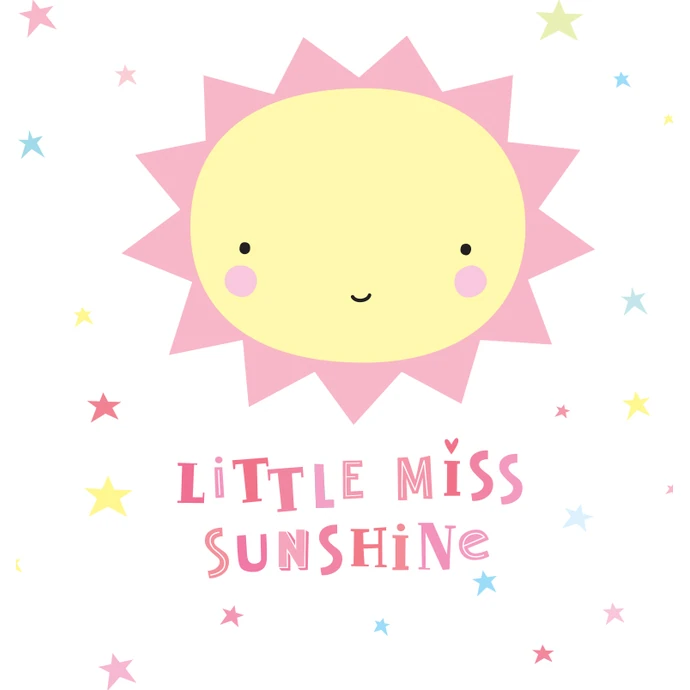 A Little Lovely Company / Nástěnná samolepka Miss Sunshine