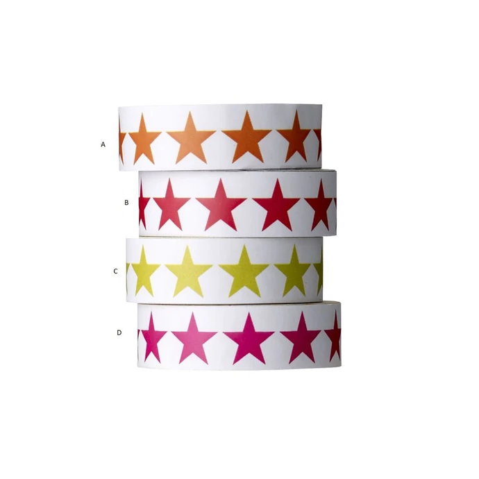 Bloomingville / Samolepiaca designová páska - Stars