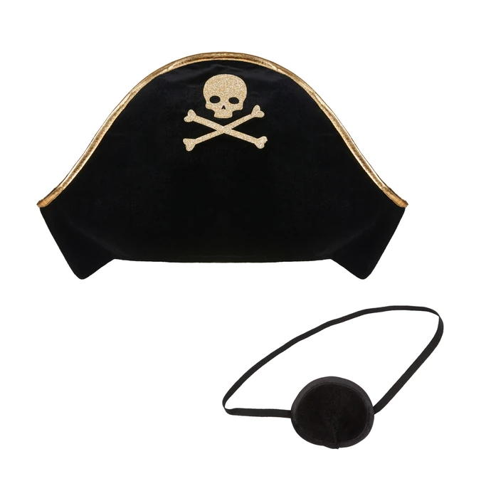 MIMI & LULA / Pirátsky klobúk a páska cez oko