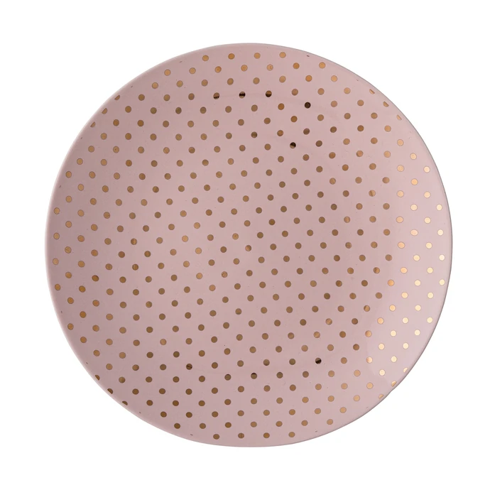 Bloomingville / Dezertný tanier Henrieta Gold dots 20 cm