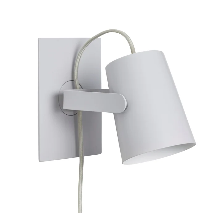 Hübsch / Nástenná lampa Ardent Light Grey
