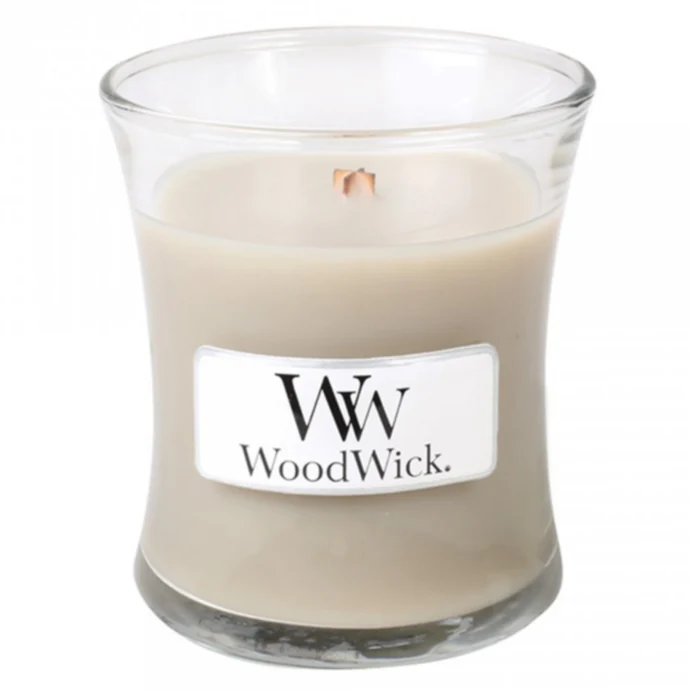 WoodWick / Vonná svíčka WoodWick - Kouř z cedrového dřeva 85 g