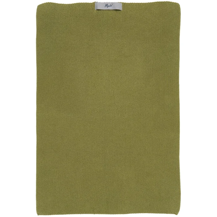 Ib Laursen / Pletená utierka Mynte Herbal Green