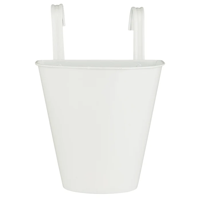 Ib Laursen / Závesný zinkový obal na kvetináč White