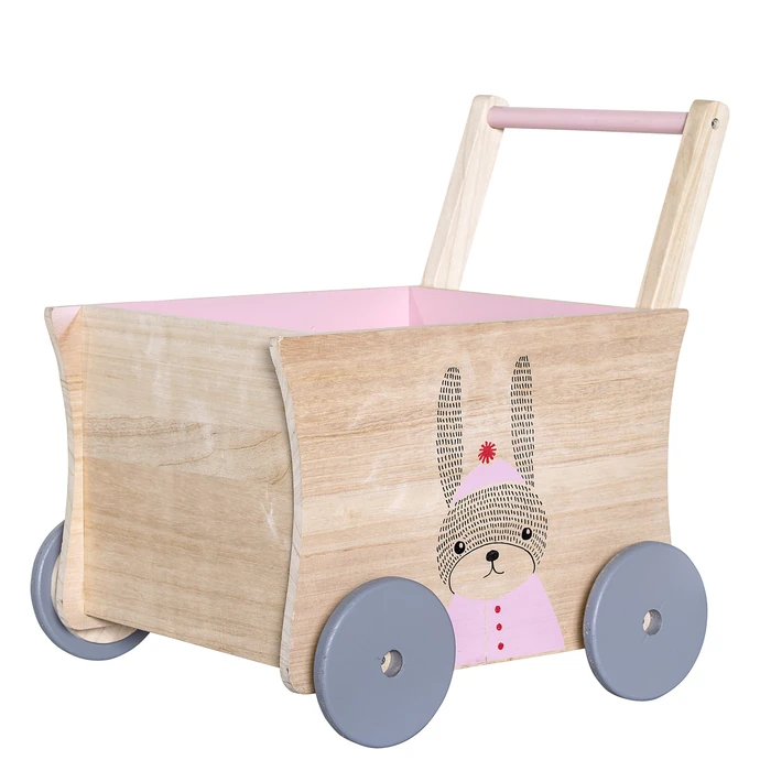 Bloomingville / Drevený vozíček na hračky Wagon