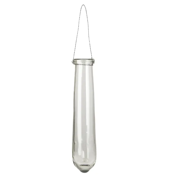Ib Laursen / Závěsná skleněná vázička Hand Blown