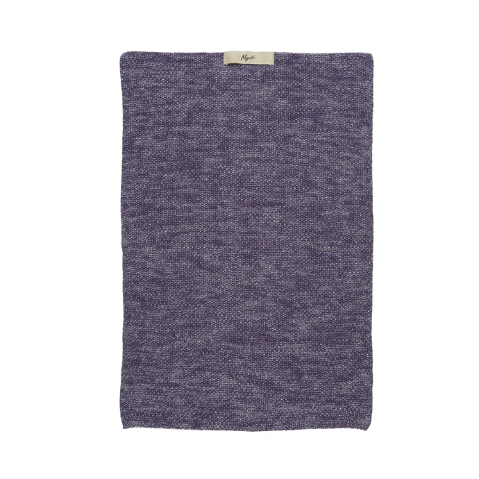 IB LAURSEN / Pletený uterák Mynte Purple