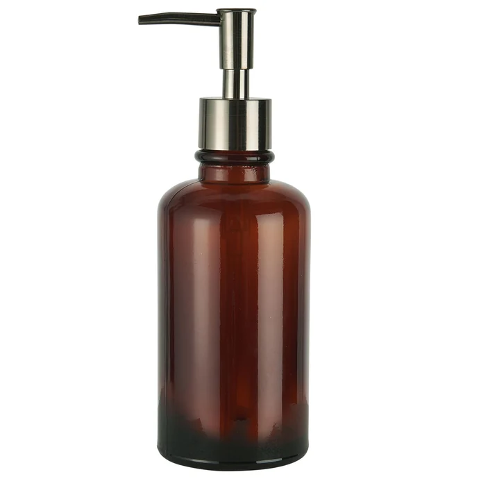 Ib Laursen / Sklenený dávkovač mydla Brown Glass