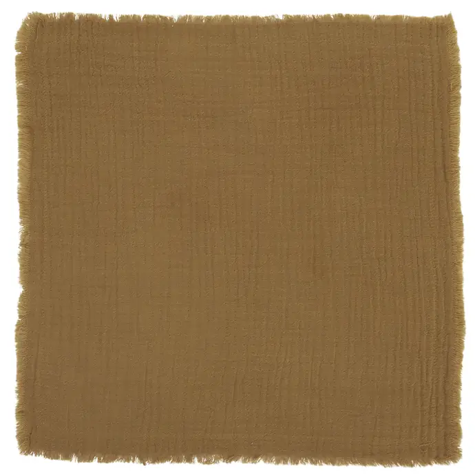 Ib Laursen / Bavlnený obrúsok Double Weaving Mustard