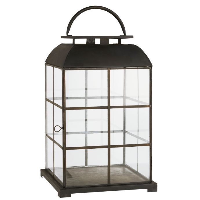 IB LAURSEN / Velká lucerna na svíčku Peter Black 41 cm