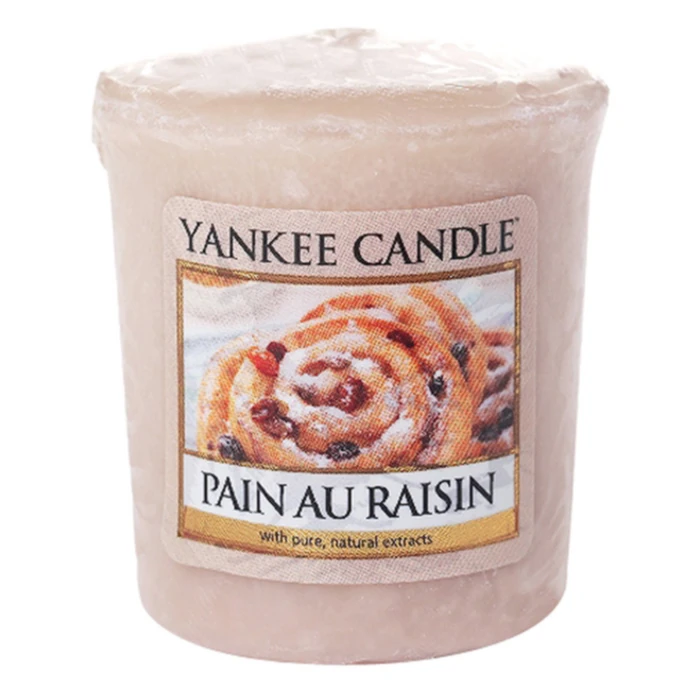 Yankee Candle / Votívna sviečka Yankee Candle - Pain Au Raisin